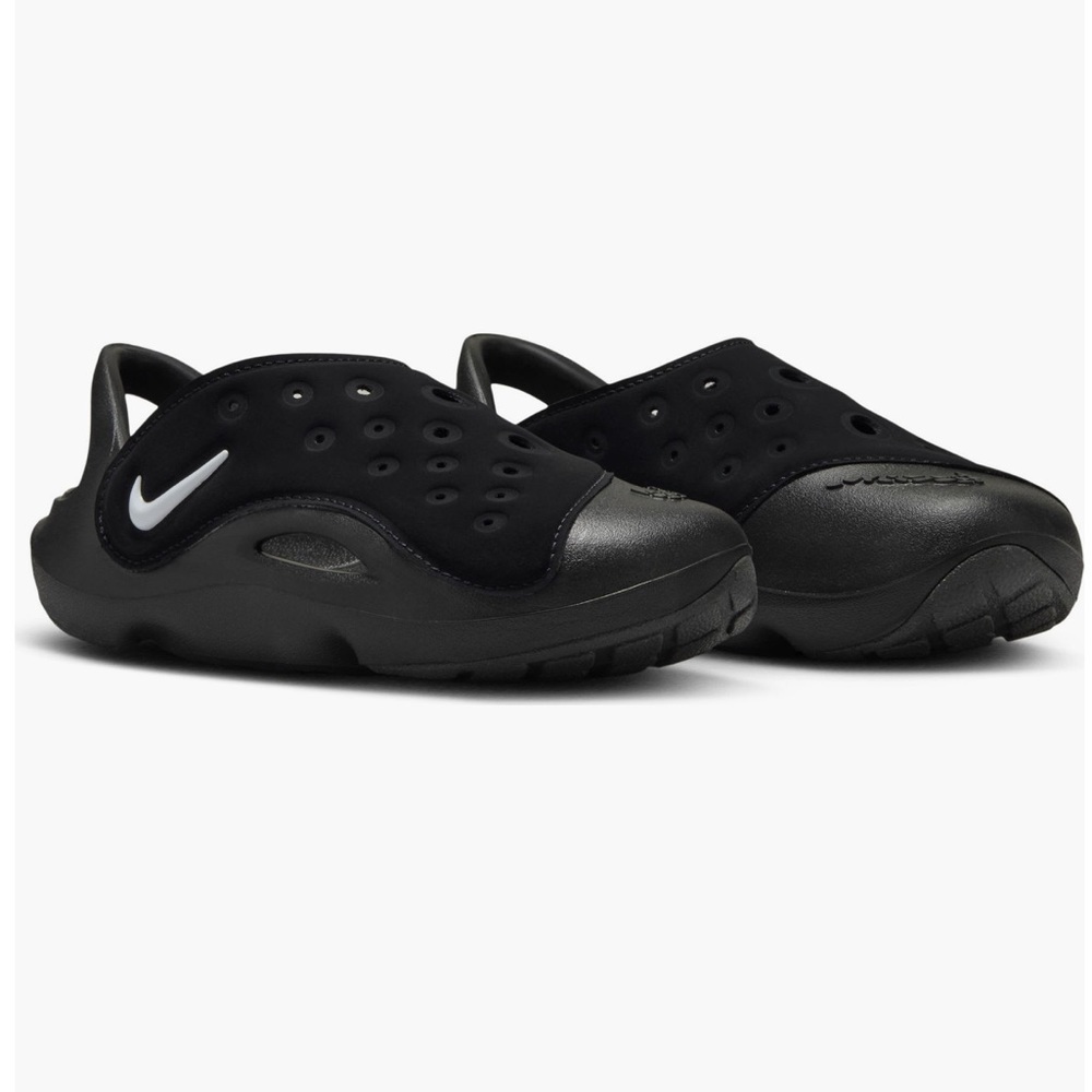 Nike Aqua Swoosh Toddler Little Kids Sandals Water Friendly Clogs Mules Size 11